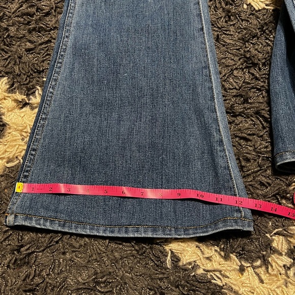 Majorelle Moss Flare Jeans in Vintage Blue - Picture 12 of 12